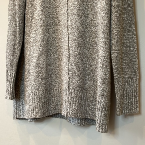 NWOT Knit Tunic Length Turtle Neck, Women’s XL. Heathered Brown Color - Picture 3 of 11